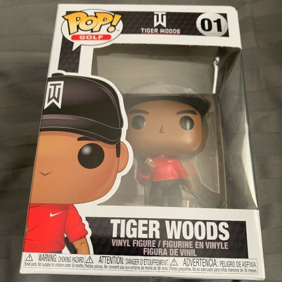 Funko POP Other - Funko POP! Tiger Woods (Red Shirt)